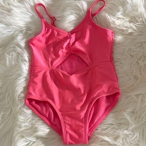 Art Class Vibrant Pink One Piece Swimsuit